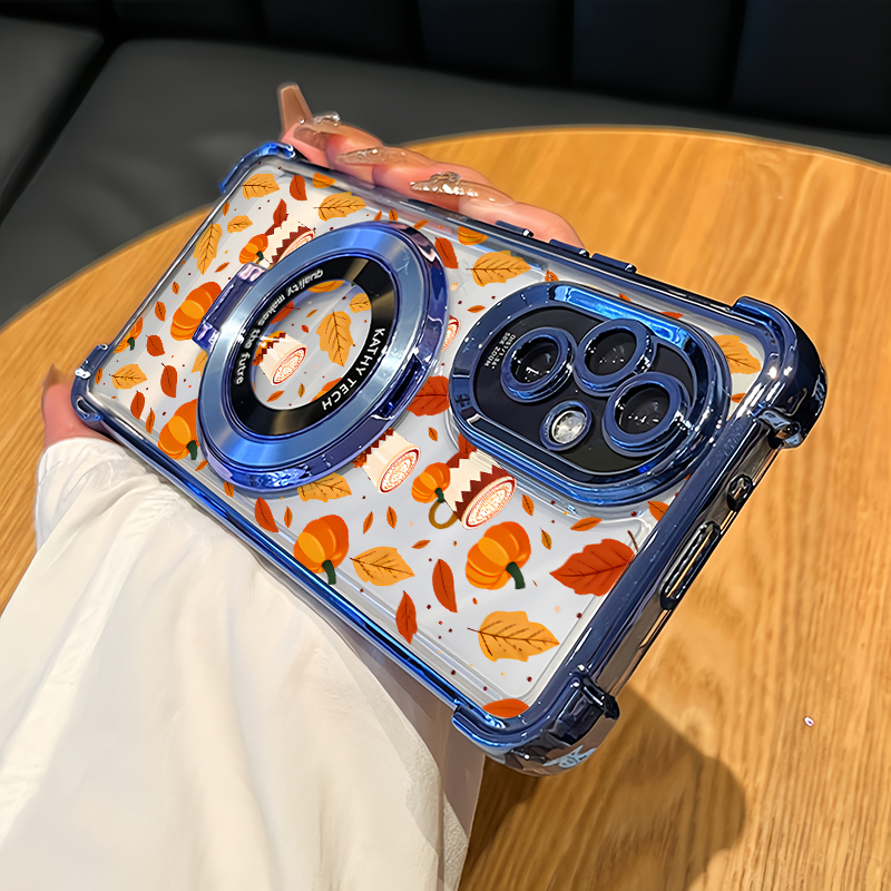 Oppo Find X8 - Funda para teléfono con estampado floral