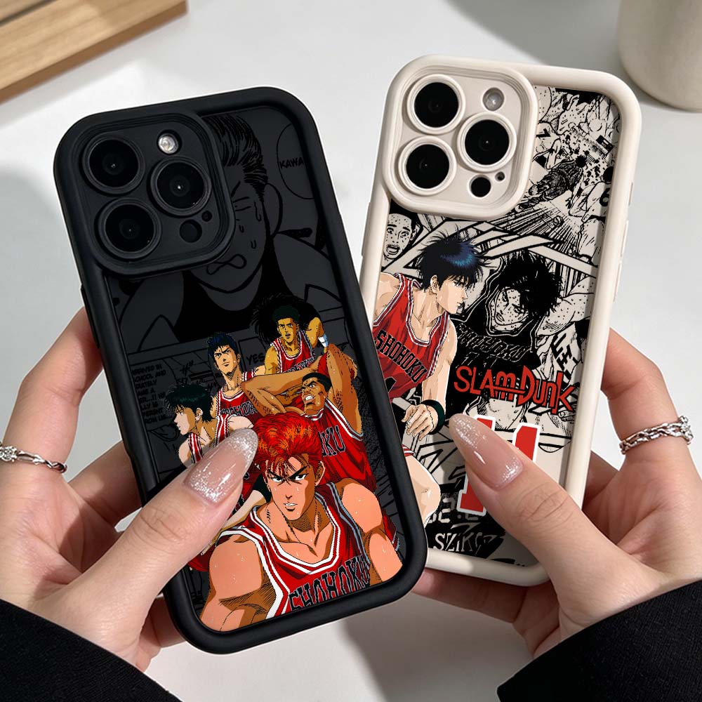 Apple Iphone 16 - Funda de silicona S-Slam Dunk Animation