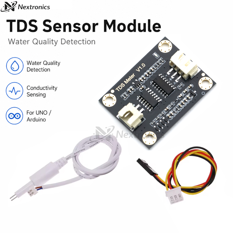 Hydration Sensor Skin - Sensor TDS V1.0, Módulo Sensor de