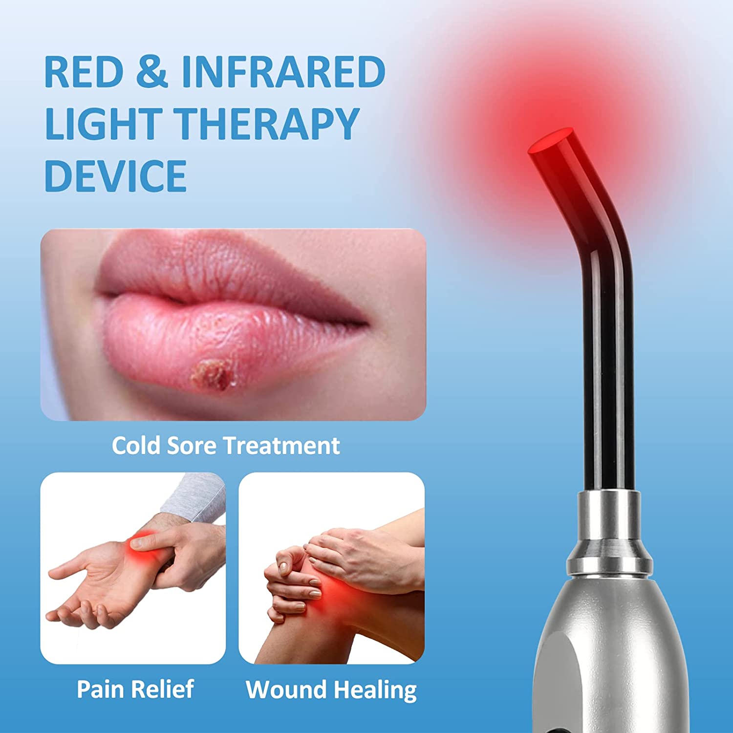Terapia de luz roja para dolor - Galvanic Skin Sensor reseña y precio